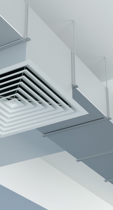 Industrial air duct ventilation equipment
