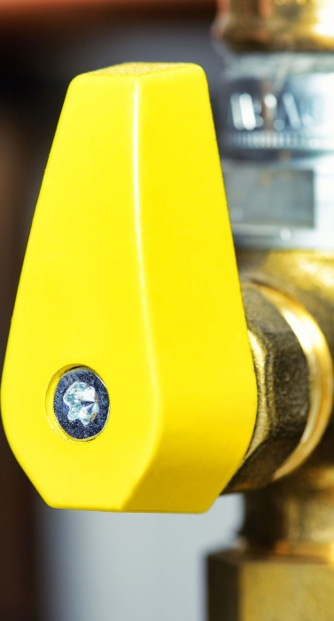 Gashahn, Erdgas, Gasheizung