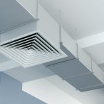 Industrial air duct ventilation equipment